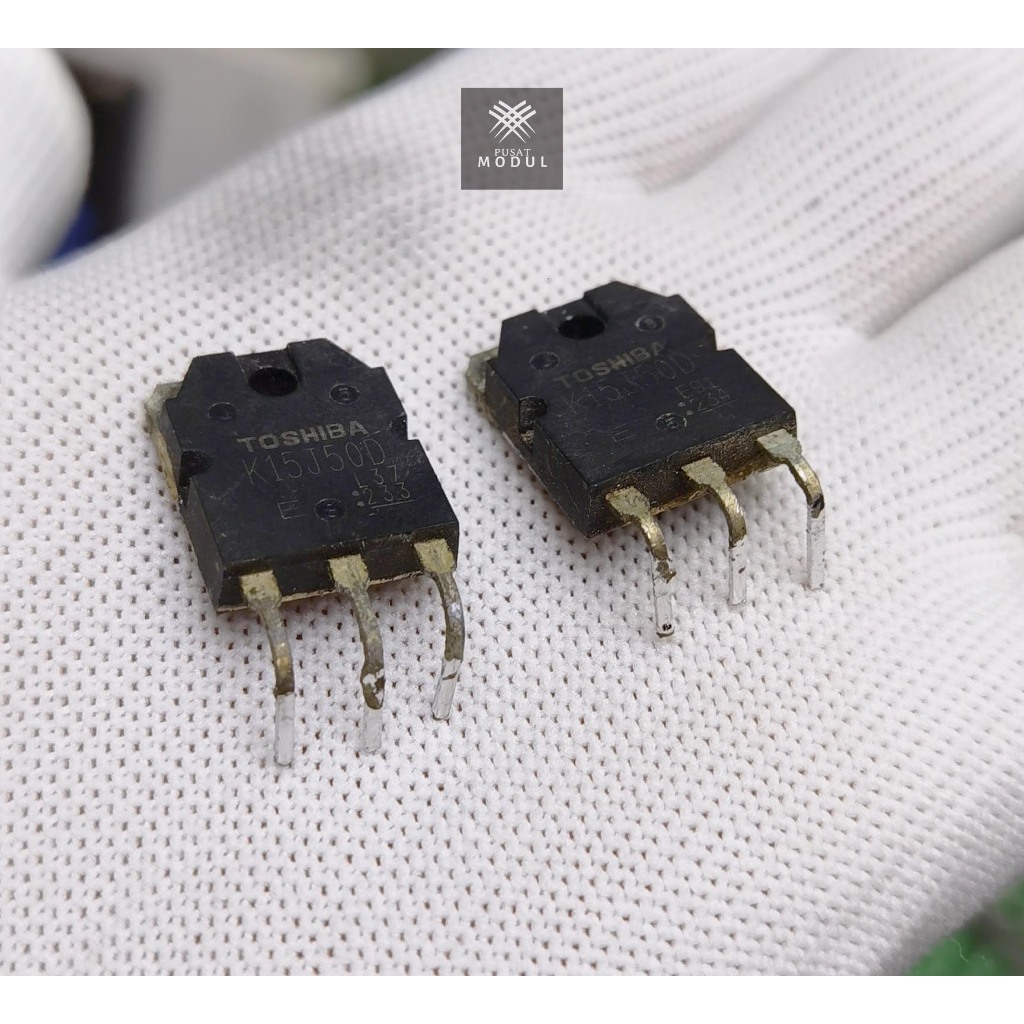 transistor K15J50D cabutan GENUINE TOSHIBA