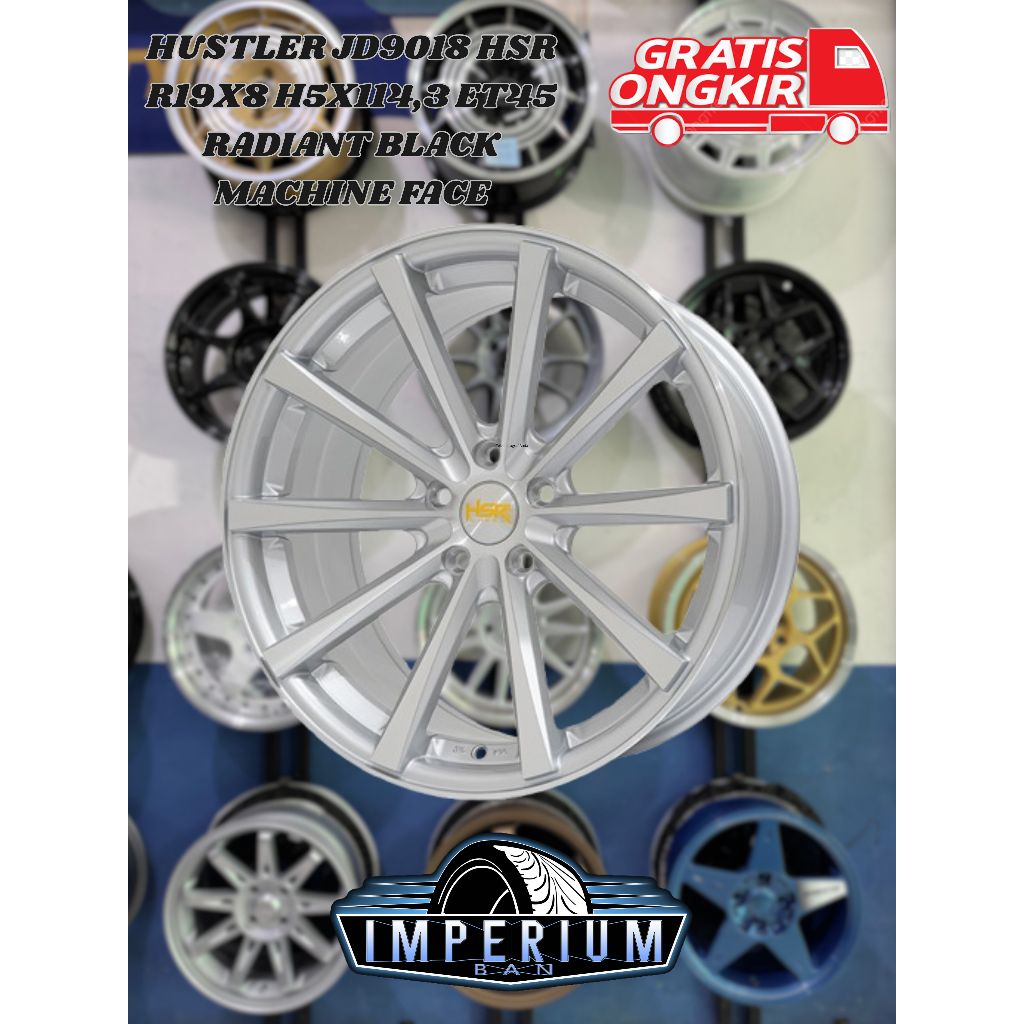 Pelek Mobil Hsr Hustler Ring 19 Velg Mobil Rush Innova Zenix Camry Murah