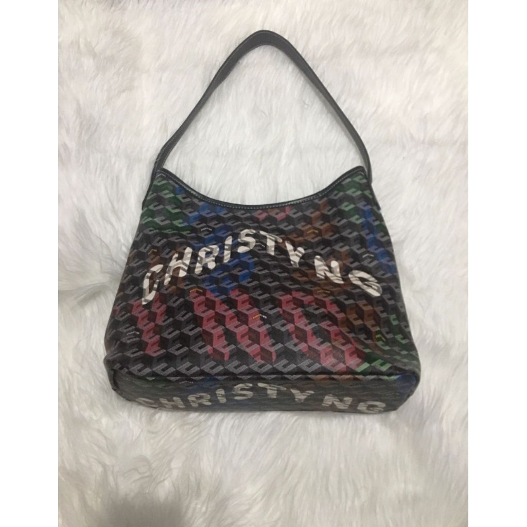 [Mirror] [Preloved] Christy Ng Alesso Large Hobo Bag Multi
