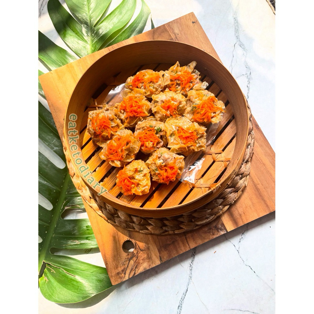 

Dimsum Siomay Ayam HALAL Diet Lowcarb Gluten Free Eat Keto Diary