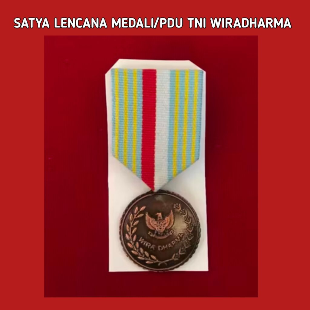 SATYA LENCANA MEDALI PDU TNI WIRADHARMA