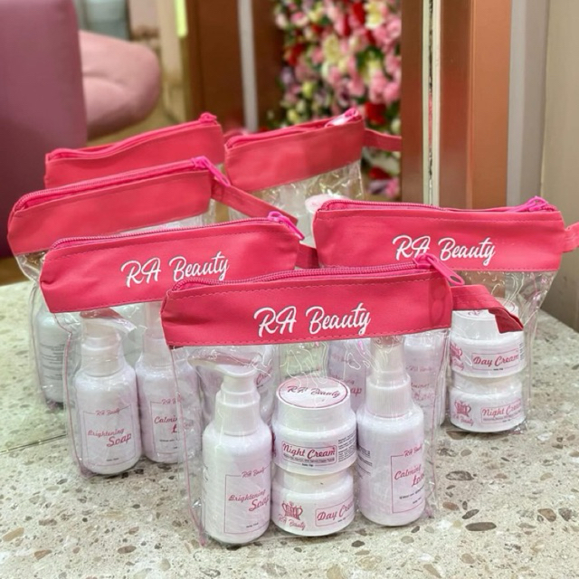 RA BEAUTY GLOWING SERIES Ratu Arab Beauty Skincare - Paket Wajah Ratu Arab - Ratu Arab Bpom Original