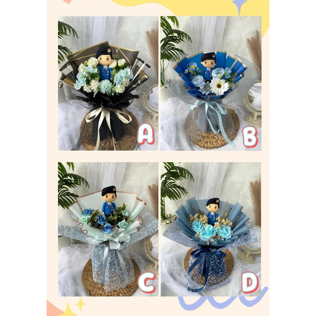 Buket Boneka Tupdik SMA TARUNA NUSANTARA