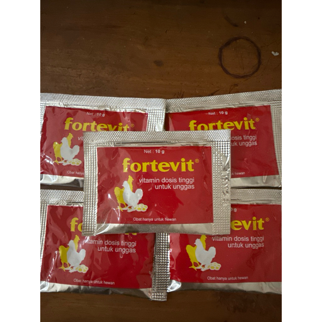 Medion Fortevit 10gr Vitamin Ayam Dosis Tinggi Obat untuk Unggas Telur