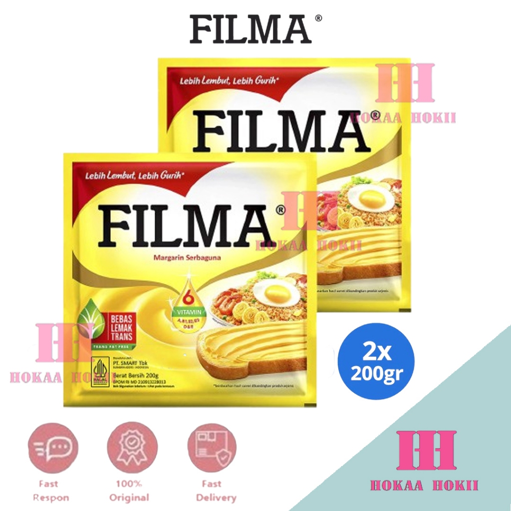 

Filma Margarine Serbaguna 200gr x 2 pcs