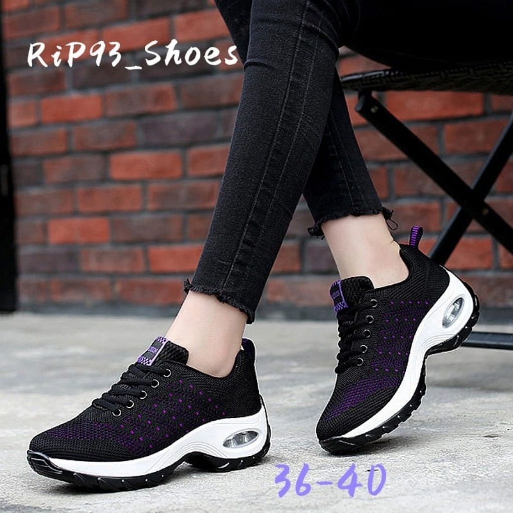 Cuci Gudang  Sepatu Sneakers Wanita Sepatu Casual Wanita Sepatu Olahraga Import