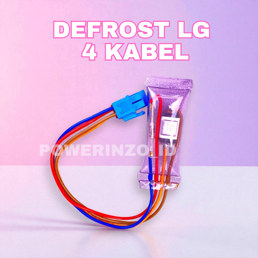 DEFROST KULKAS LG 4 KABEL / FUSE BIMETAL SOKET GABUNG ORIGINAL