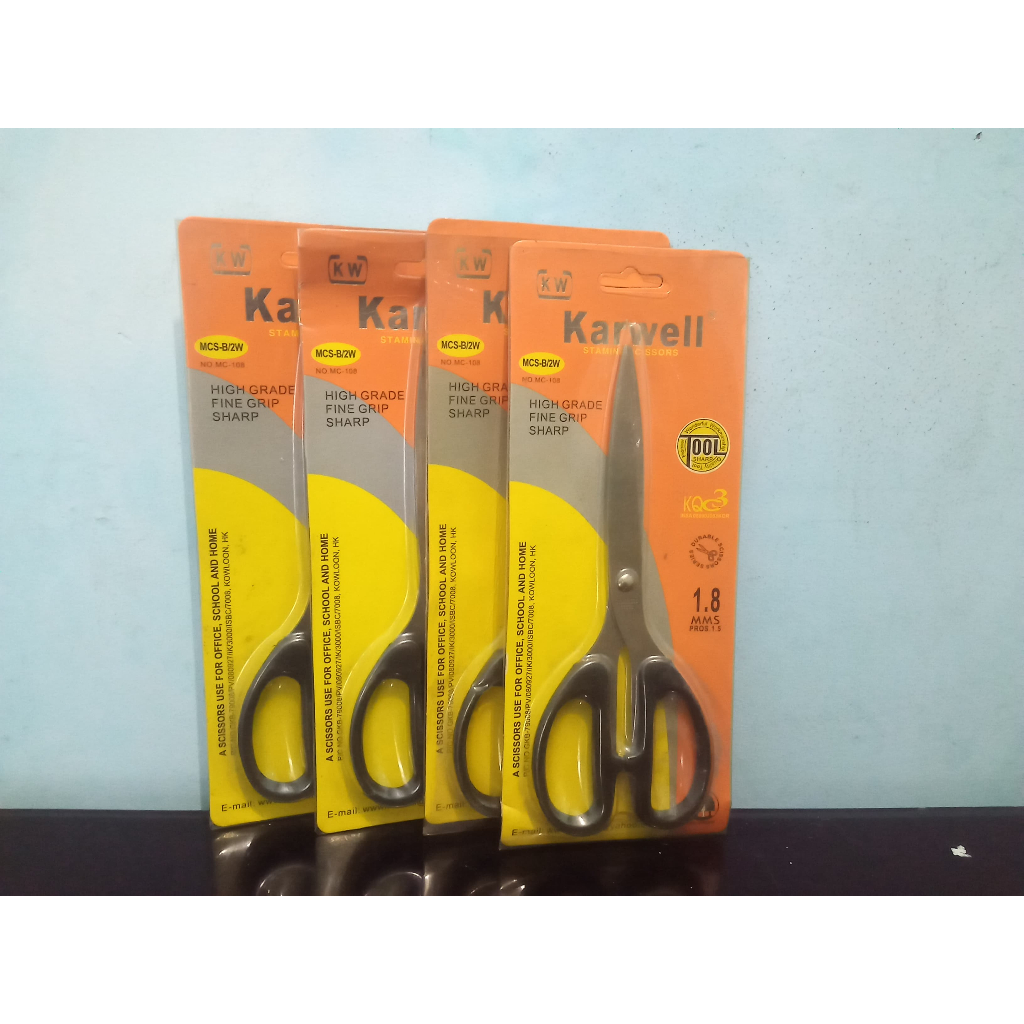 

[1 biji] Gunting Karwell Tajam sebaguna multifungsi / Gunting Scissors multifungsi 2,0 mm