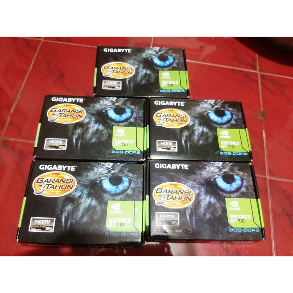 VGA Card Gigabyte GeForce GT 710 - 2GB DDR5 x5