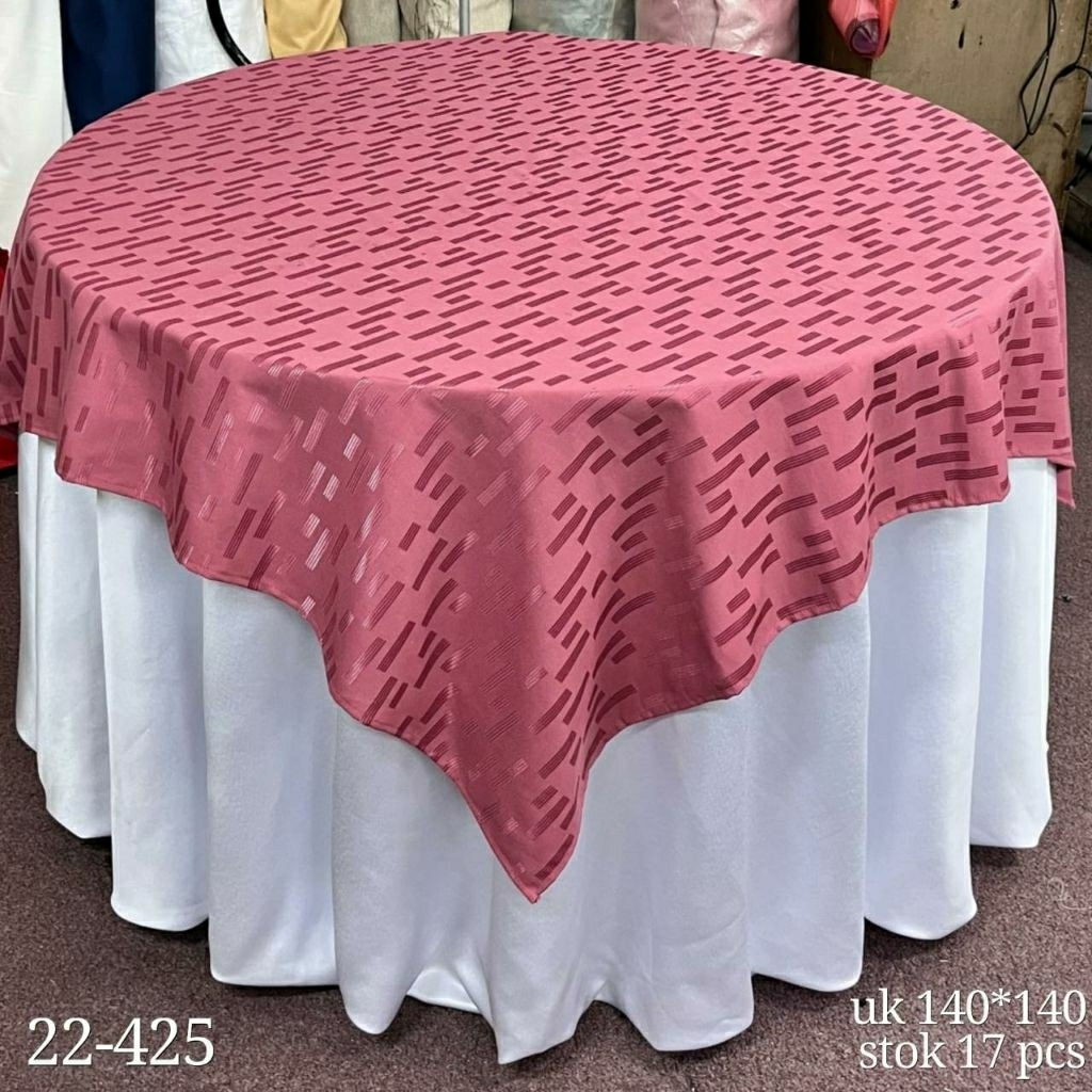 Taplak meja catering / taplak meja prasmanan