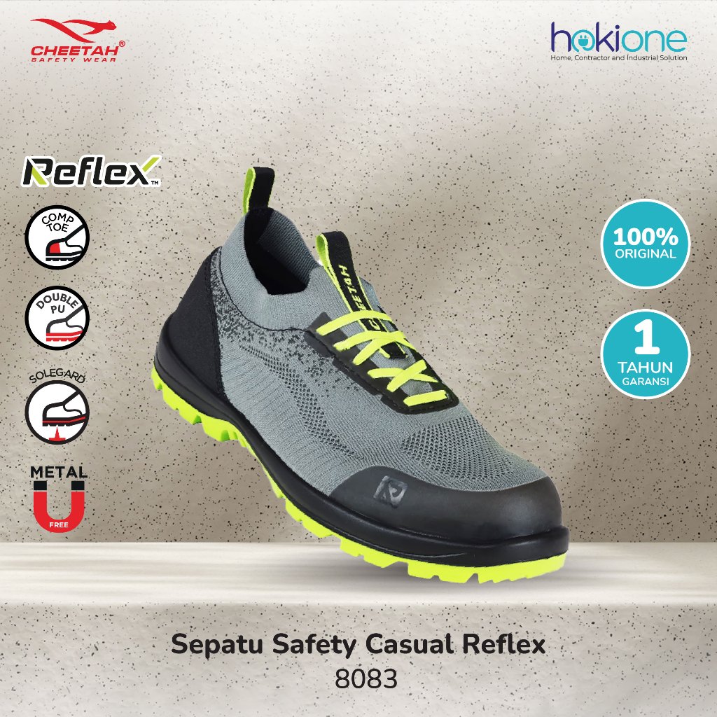 Cheetah Sepatu Safety Reflex 8083