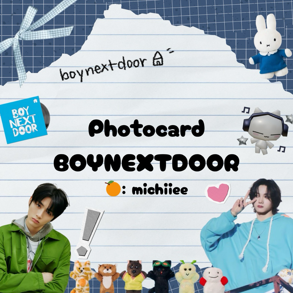 WTS PHOTOCARD OFFICIAL BOYNEXTDOOR + ALBUM ONLY WOONHAK SOLJAK