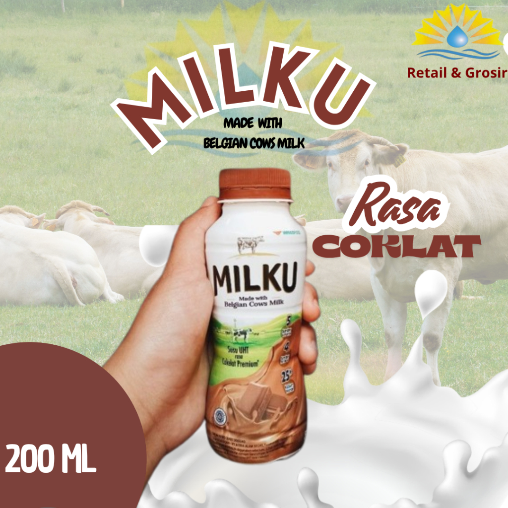 

Susu Milku UHT 200ml 1dus x 12 pcs