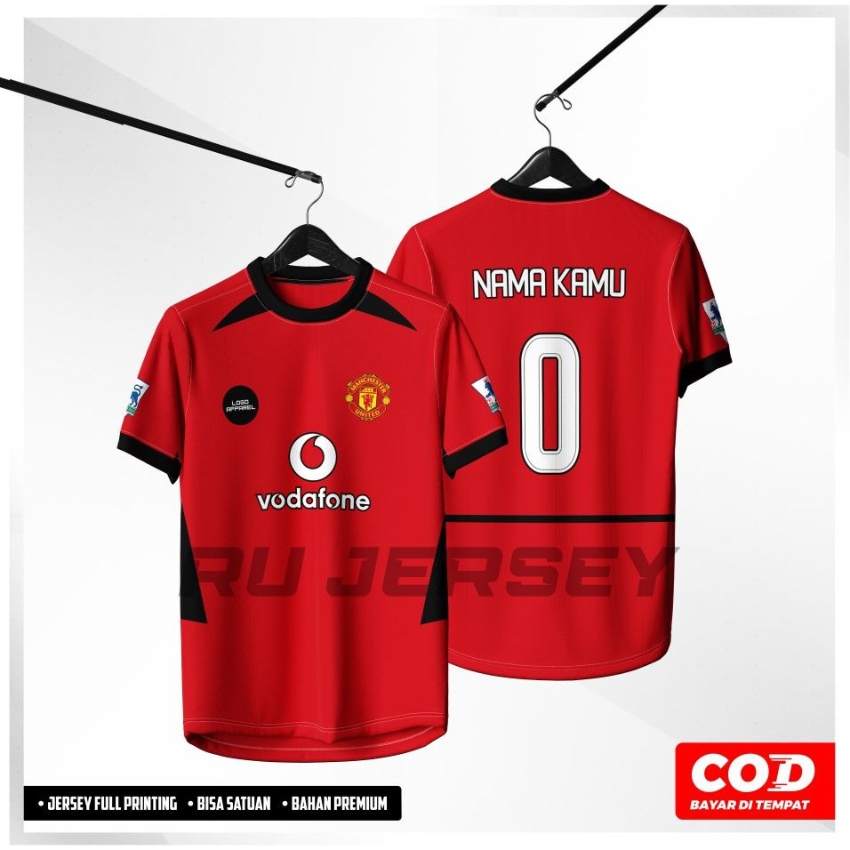 Jersey MU UTD 2002 Full Printing