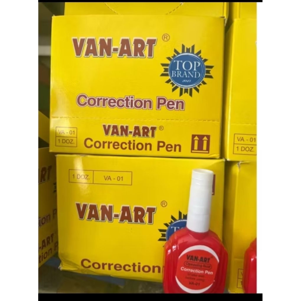 

(12pcs) Tipe X Van Art Cair / Van-Art Corection 1 box