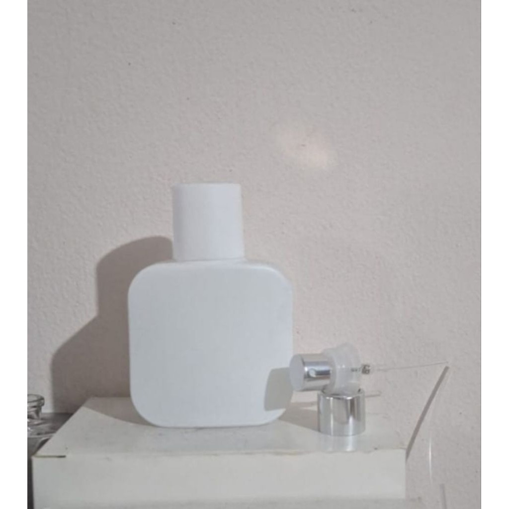 BOTOL LACOSTE PUTIH 50ML SEMI PRESS