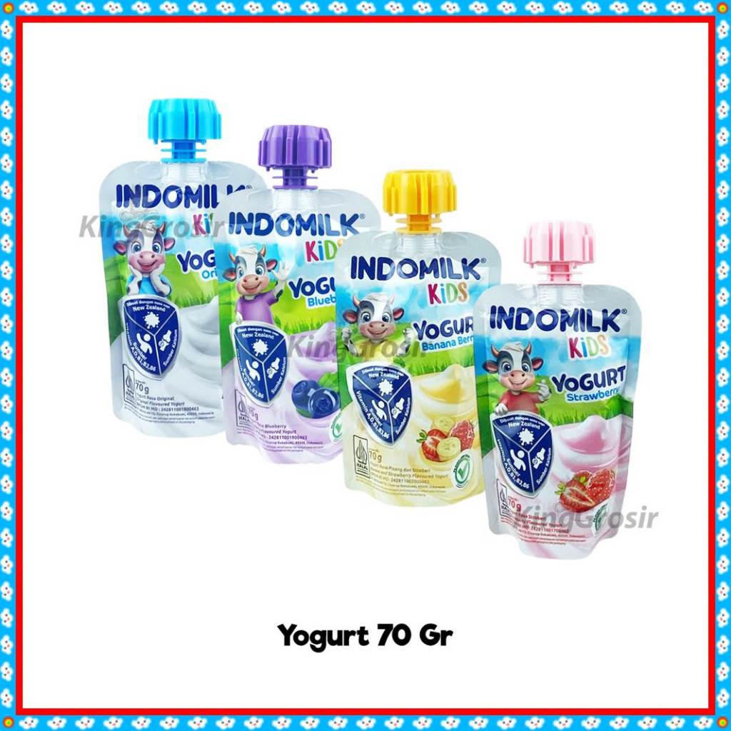 

Indomilk Kids Yogurt 70gr / Yogurt untuk Anak