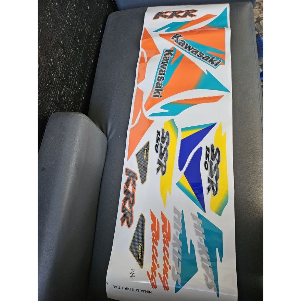 Striping Stiker Lis ninja ssr thailand 97 98
