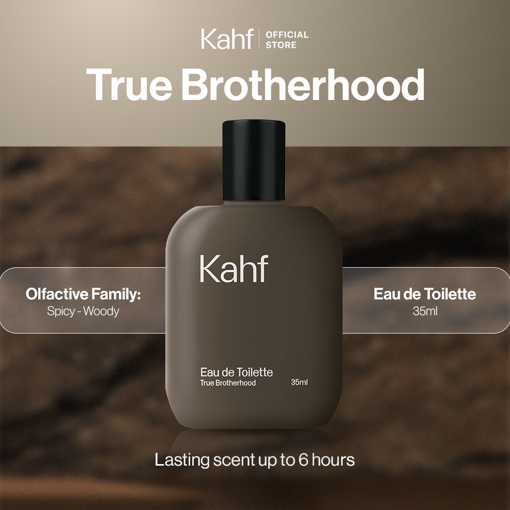 Kahf True Brotherhood Eau De Toilette 35 ml Long-Lasting Fragrance (EDT) - Perfume Scent Inspired by