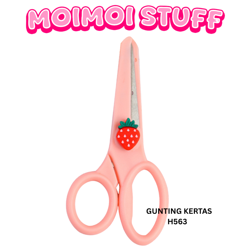 

MM - GUNTING KERTAS H563 GUNTING SEKOLAH AMAN UNTUK ANAK GUNTING KOREA LUCU MOTIF KARAKTER