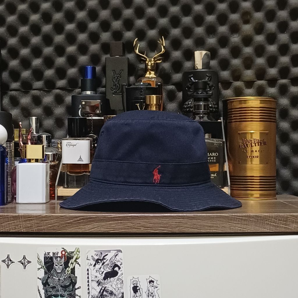 topi bucket polo ralph lauren second