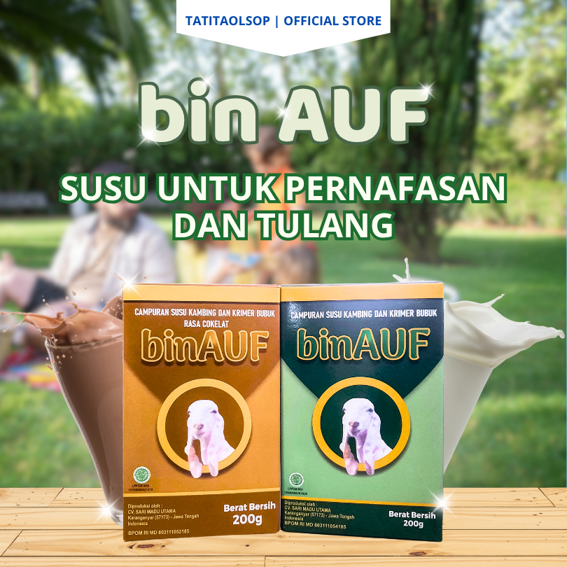 

BINAUF SUSU KAMBING ETAWA KEMASAN 200Gr - ATASI NYERI SENDI PERKUT TULANG DAN OTOT