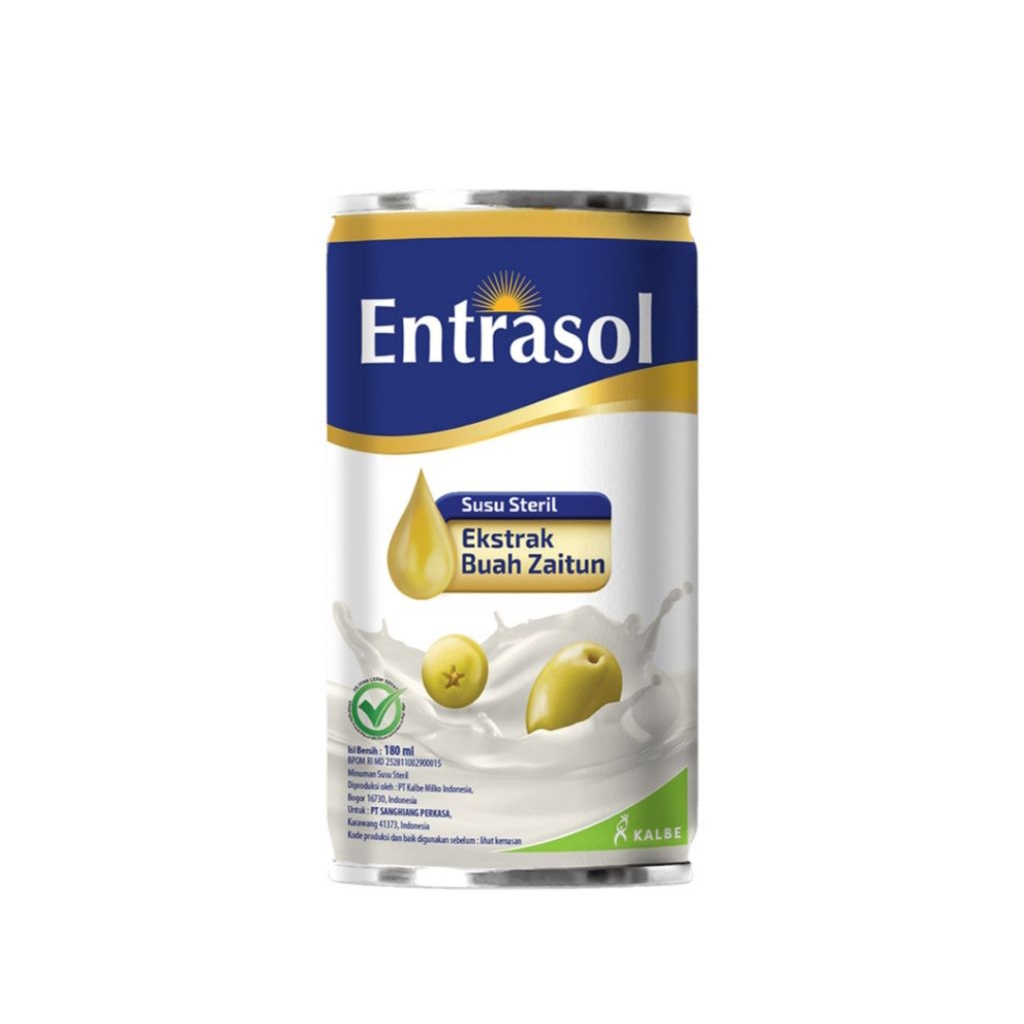 

Entrasol Susu Cair Steril Extrabuah zaitun kaleng 180ml