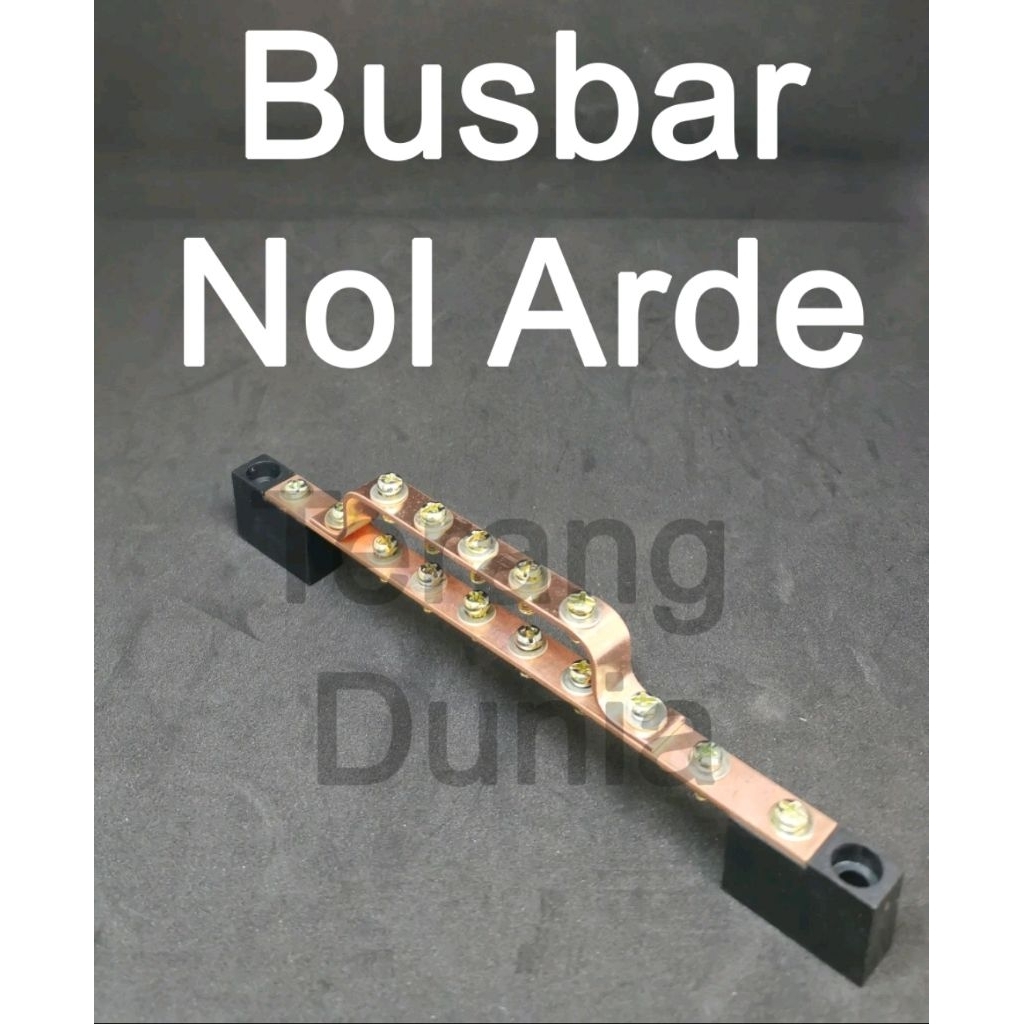 Busbar Nol Arde Plat Grounding Busbar Terminal Nol Arde Busbar Nol Busbar Arde