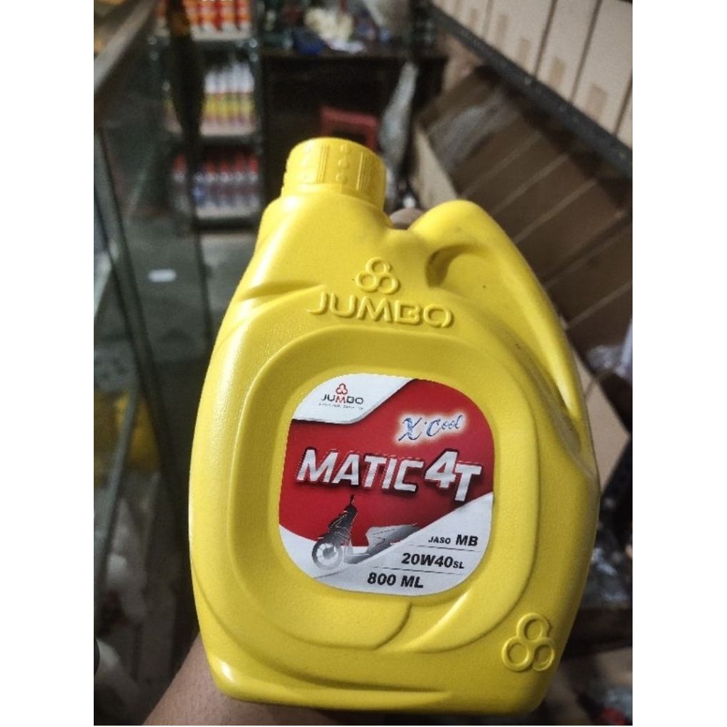 Oli Mesin Jumbo Hyper Matic 20W-50 SG 0,8ml Original