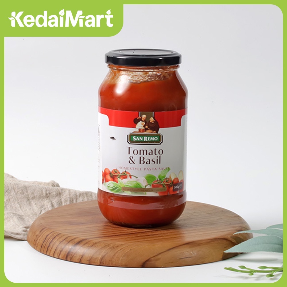 

[oddsolshop] pekanbaru/San Remo Tomato & Basil Saus Pasta 500GR