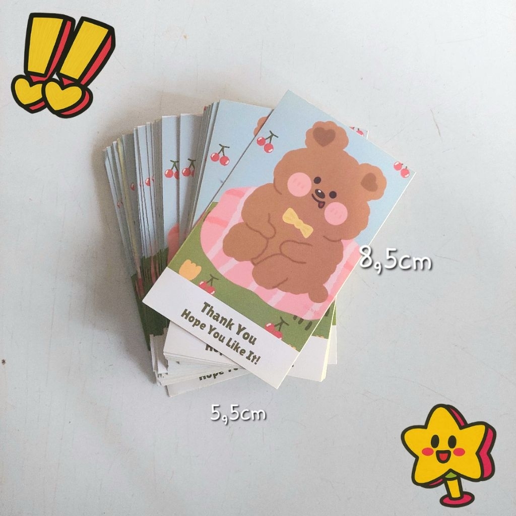 

(10pcs + free 2pcs) Sticker stiker thank you terimakasih seal sticker stiker segel makanan dan paket