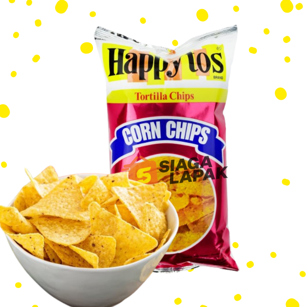 

Happytos Merah Corn Chips JUMBO 140gr Keripik Rasa Jagung Original [BELI BANYAK LEBIH MURAH]
