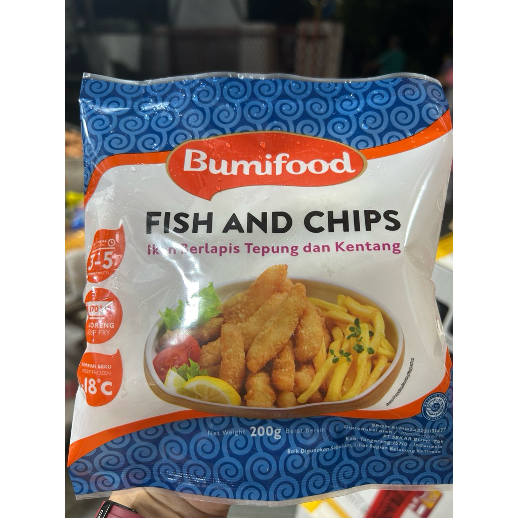

BumiFood Fish & Chips 200Gram