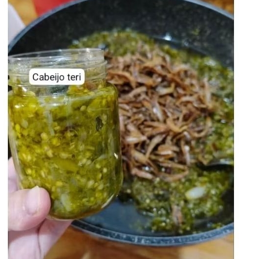 

CABEIJO TERI/CABE IJO MANTAP/ SAMBEL HIJAU/ CABE HIJAU