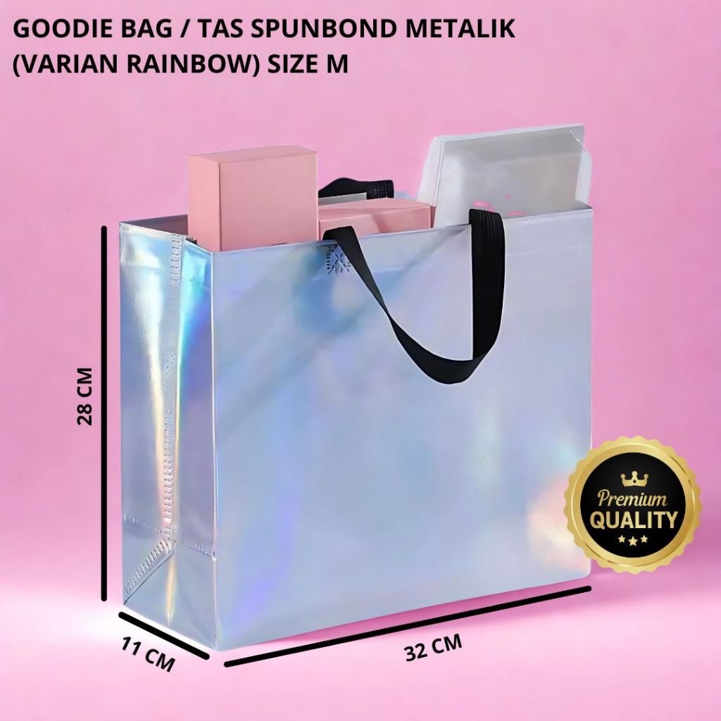 

Tas Souvenir premium varian rainbow/Goodie bag/ Totebag wanita/ Pembungkus Kado & Kemasan/Gift Kantong-Hadiah Ultah