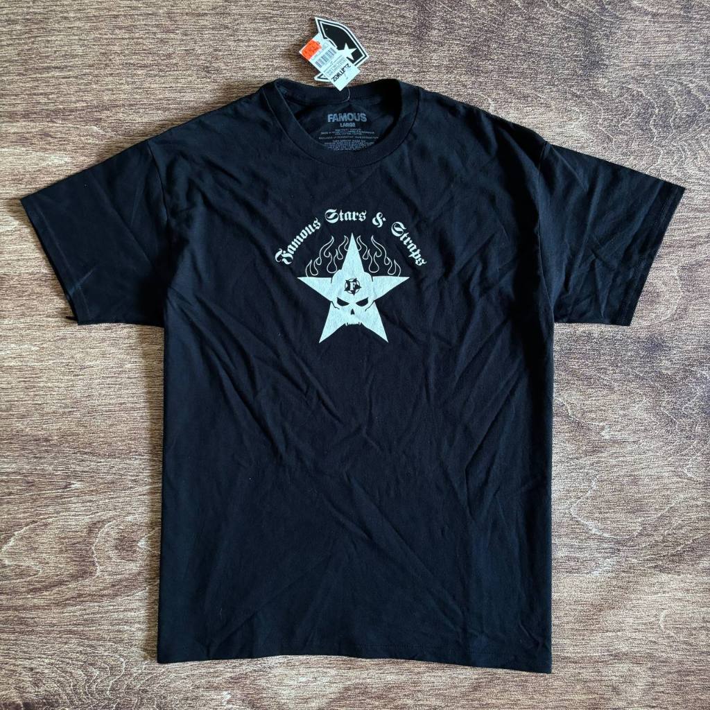 EXCLUSIVE KAOS FAMOUS STARS & STRAPS - DIRTY BLACK ORIGINAL MERCHANDISE