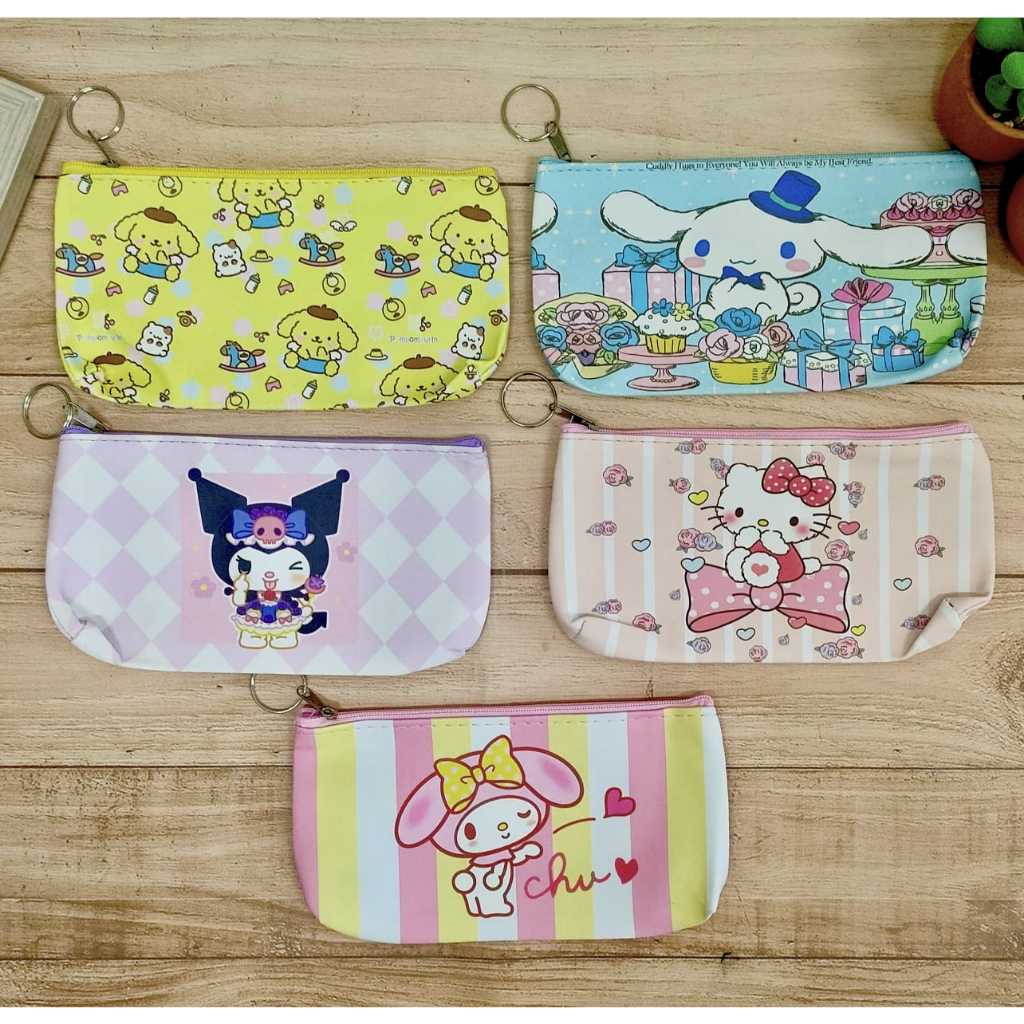 

Tempat Pensil Karakter Sanrio Lucu – Pencil Case Kawaii Karakter Sanrio