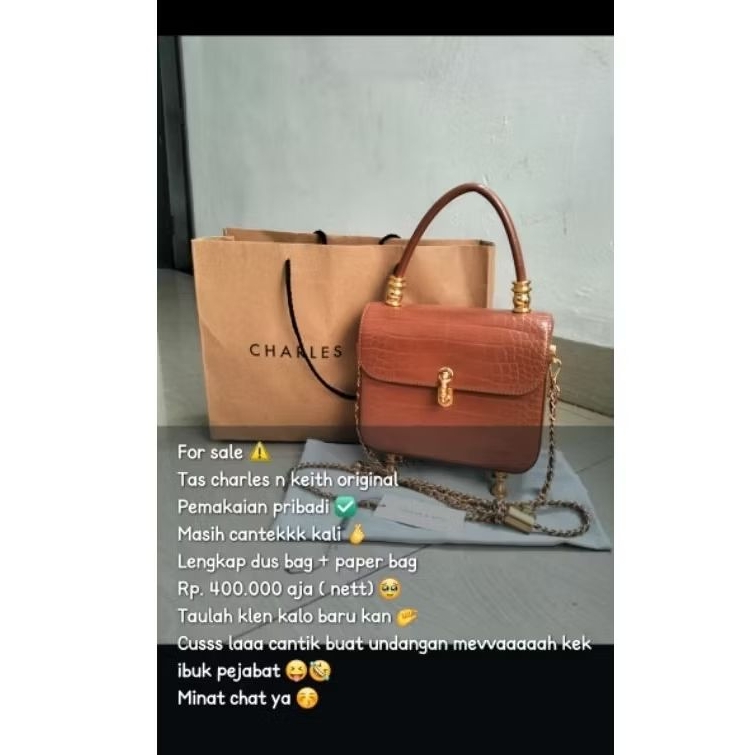 Tas Cnk Ori Preloved Size S