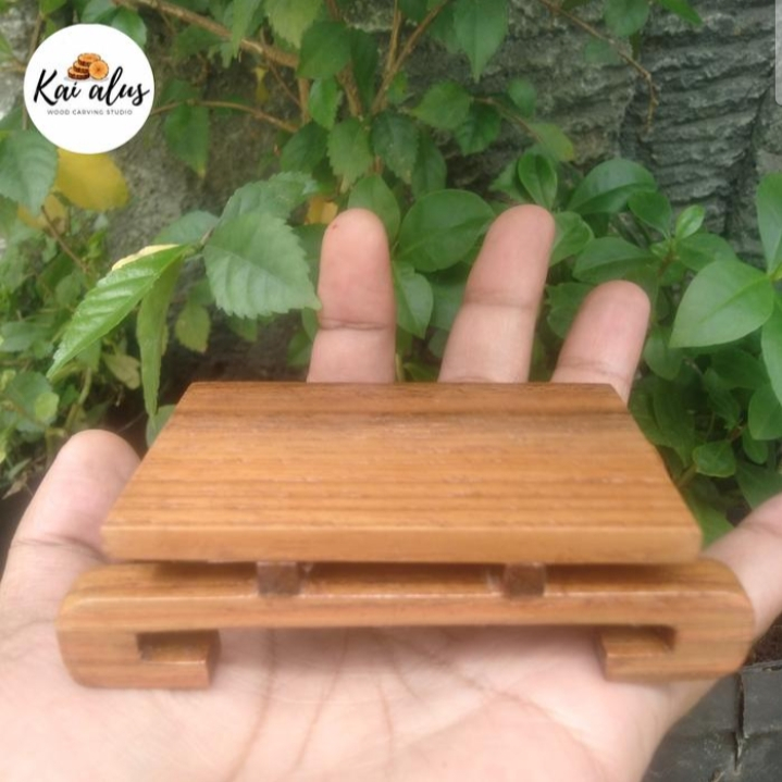 Meja tatakan bonsai mame shito model minimalis I BAHAN KAYU JATI
