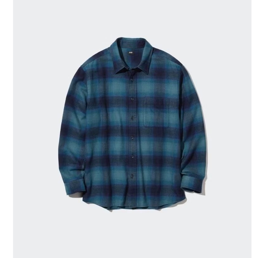 Kemeja Flanel Pria Lengan Panjang | Kemeja Flanel Motif | Flannel Zoid Motif Uniqlo | Flannel Kemeja
