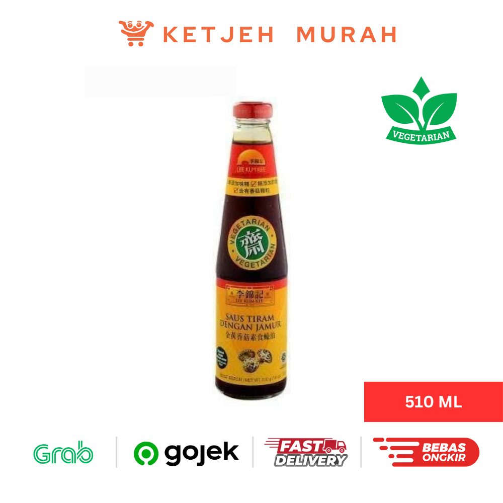 

Lee Kum Kee Oyster Flavoured Sauce with Mushroom Saus Bumbu Rasa Tiram dengan Jamur [Vegetarian]