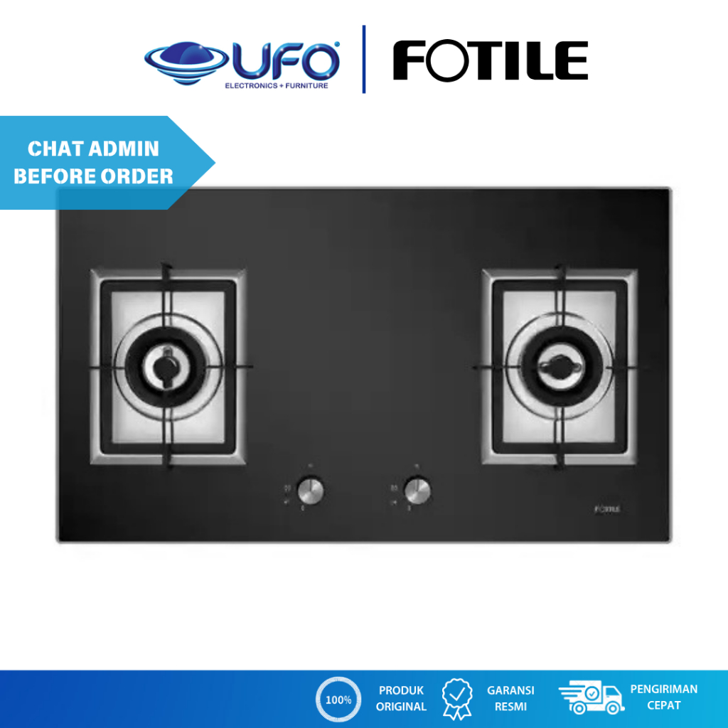 FOTILE KOMPOR GAS TANAM 2 TUNGKU GAG86210