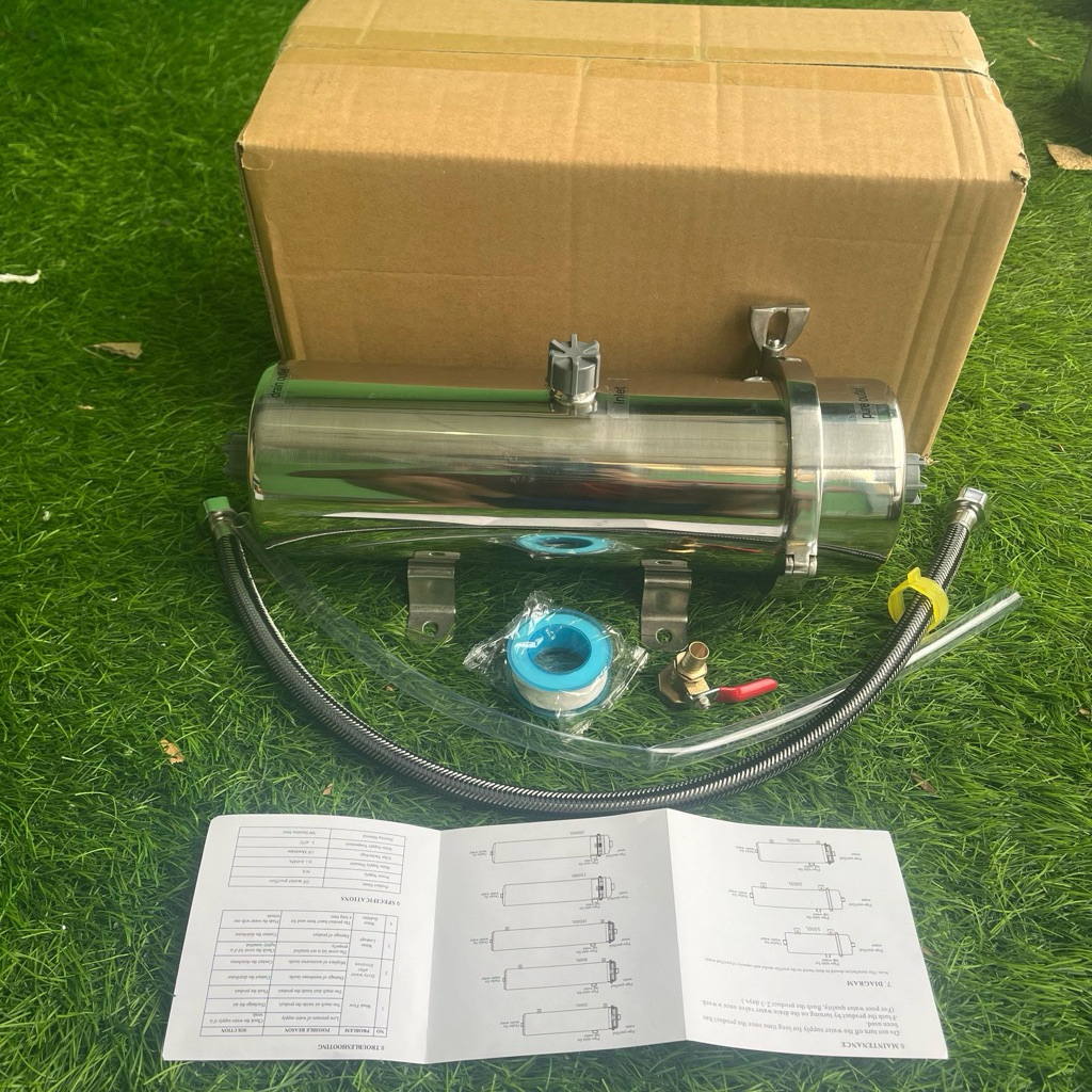 Ultrafiltrasi PVDF Water Pre Filter 1000 LPH UF PVDF 1000 Lph PVDF