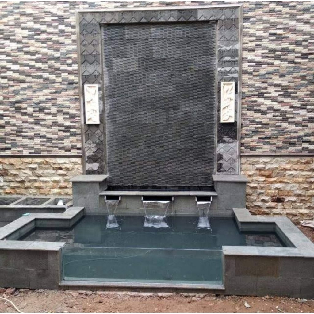 kolam ikan koi kaca/tukang taman murah