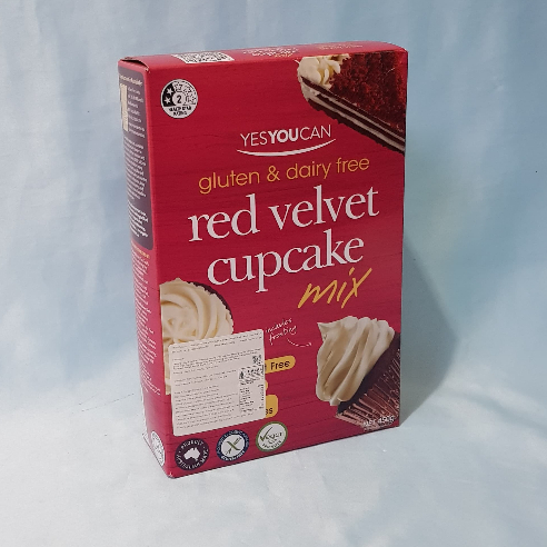 

Yes You Can Gluten & Dary Free Red Velved Cupcake Mix 450g