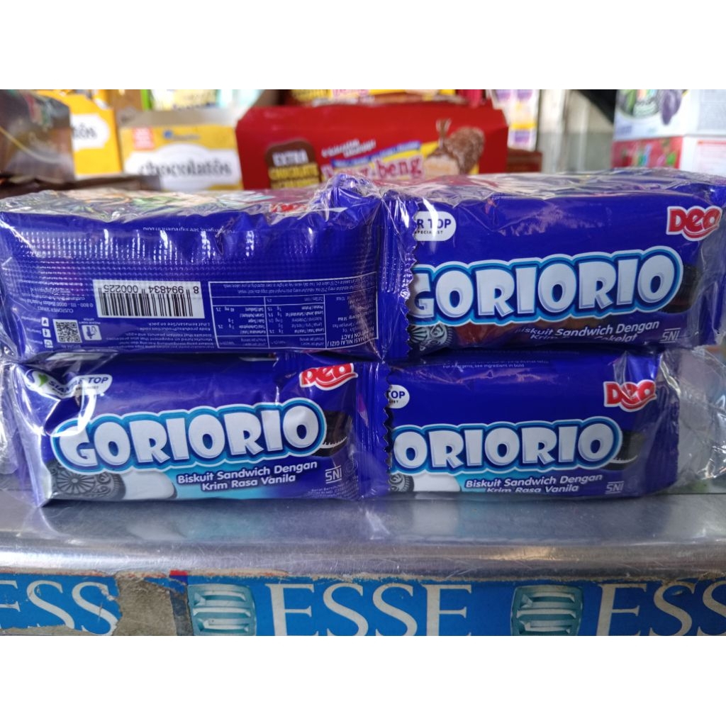 

goriorio coklat dan vanila isi 10 pcs