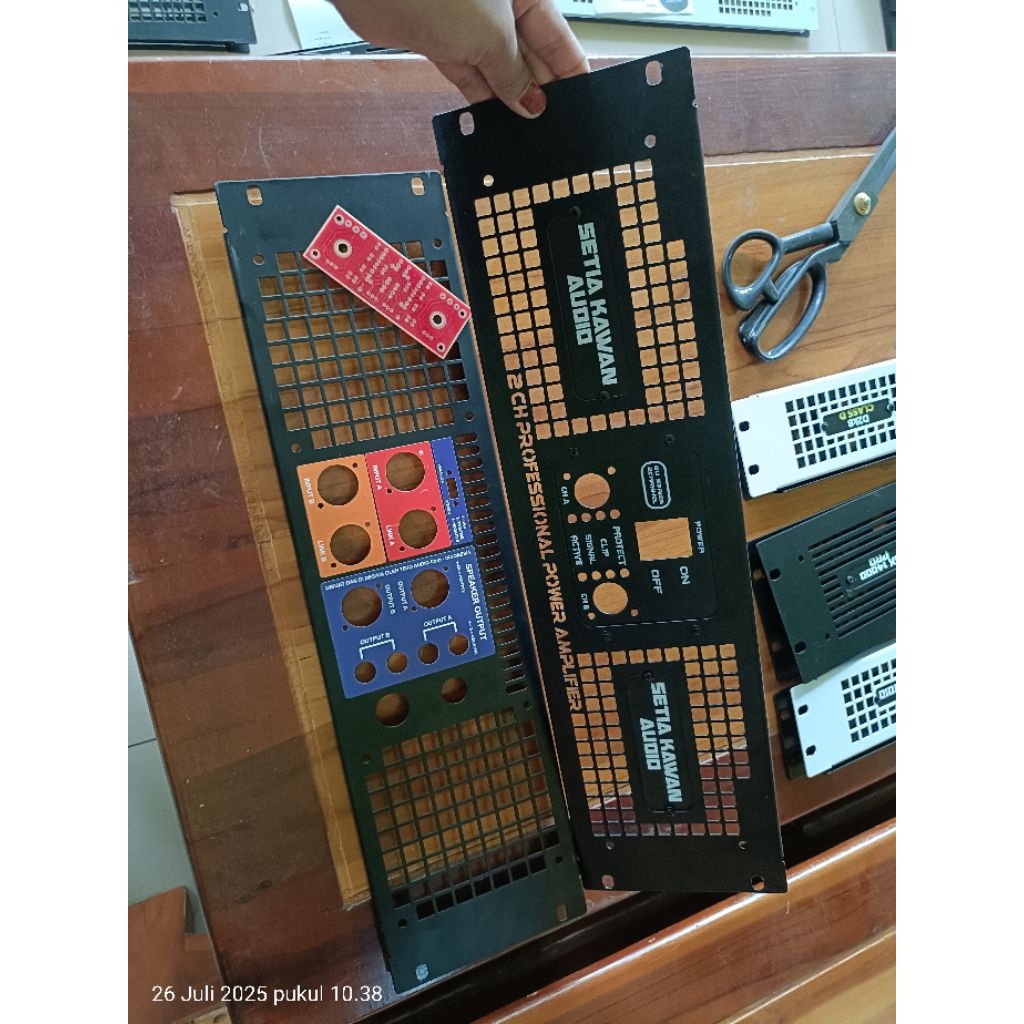 PLAT POWER 3U 2CHANEL CUSTOM NAMA.