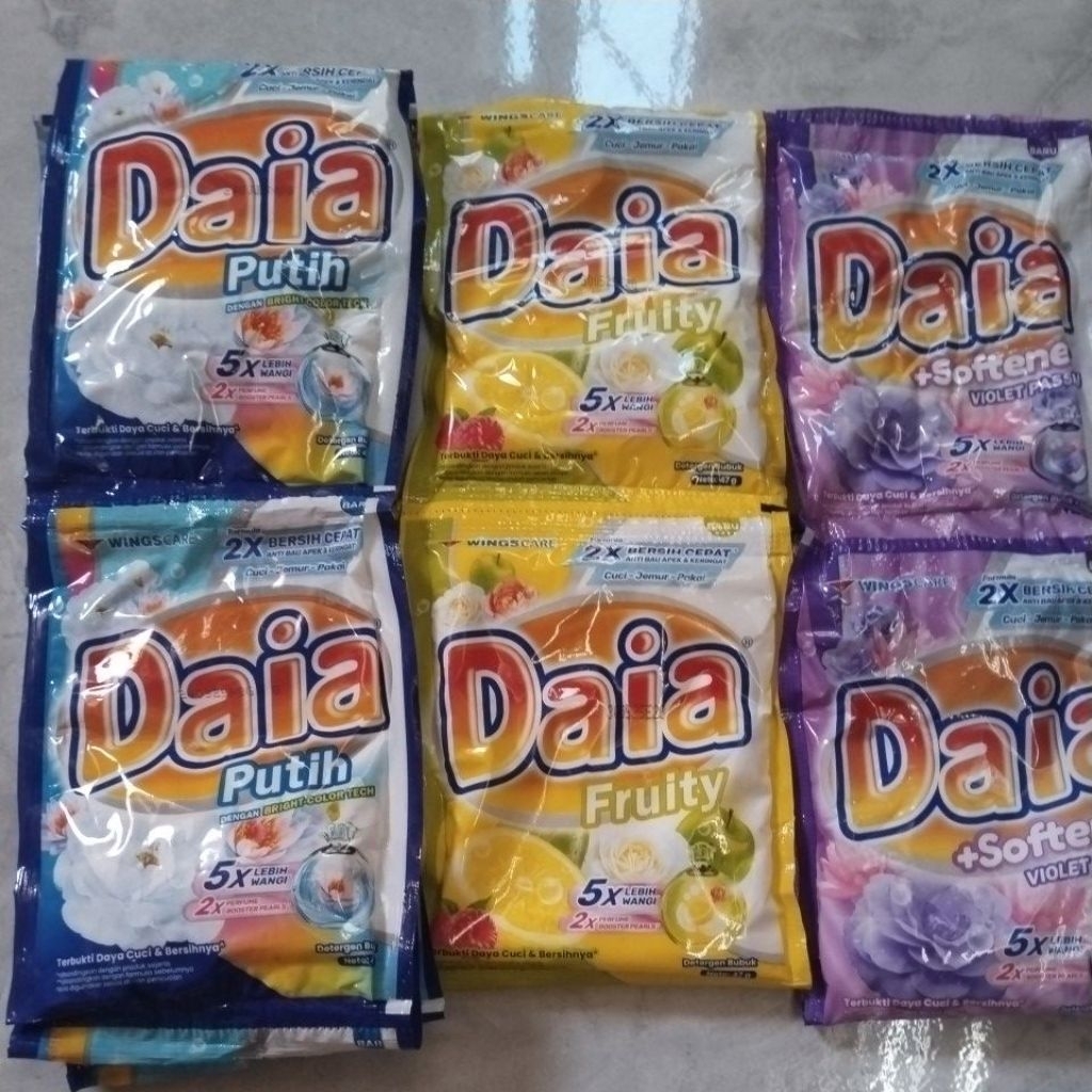 Daia bubuk rentengan 47 g