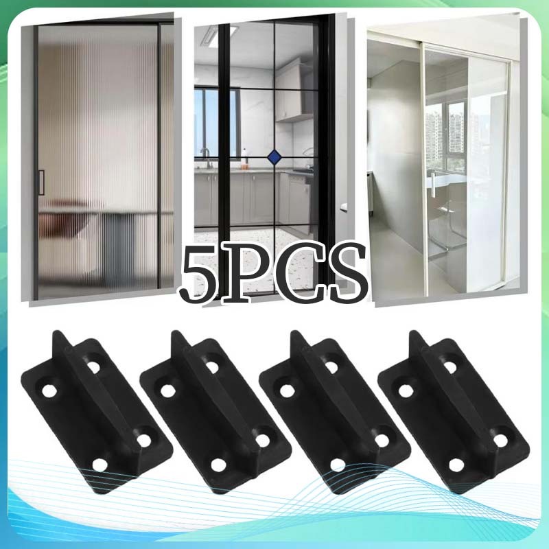 5pcs Penahan Pintu Sliding Door Penahan Pintu Bawah Geser Lantai Penahan Pintu Bawah