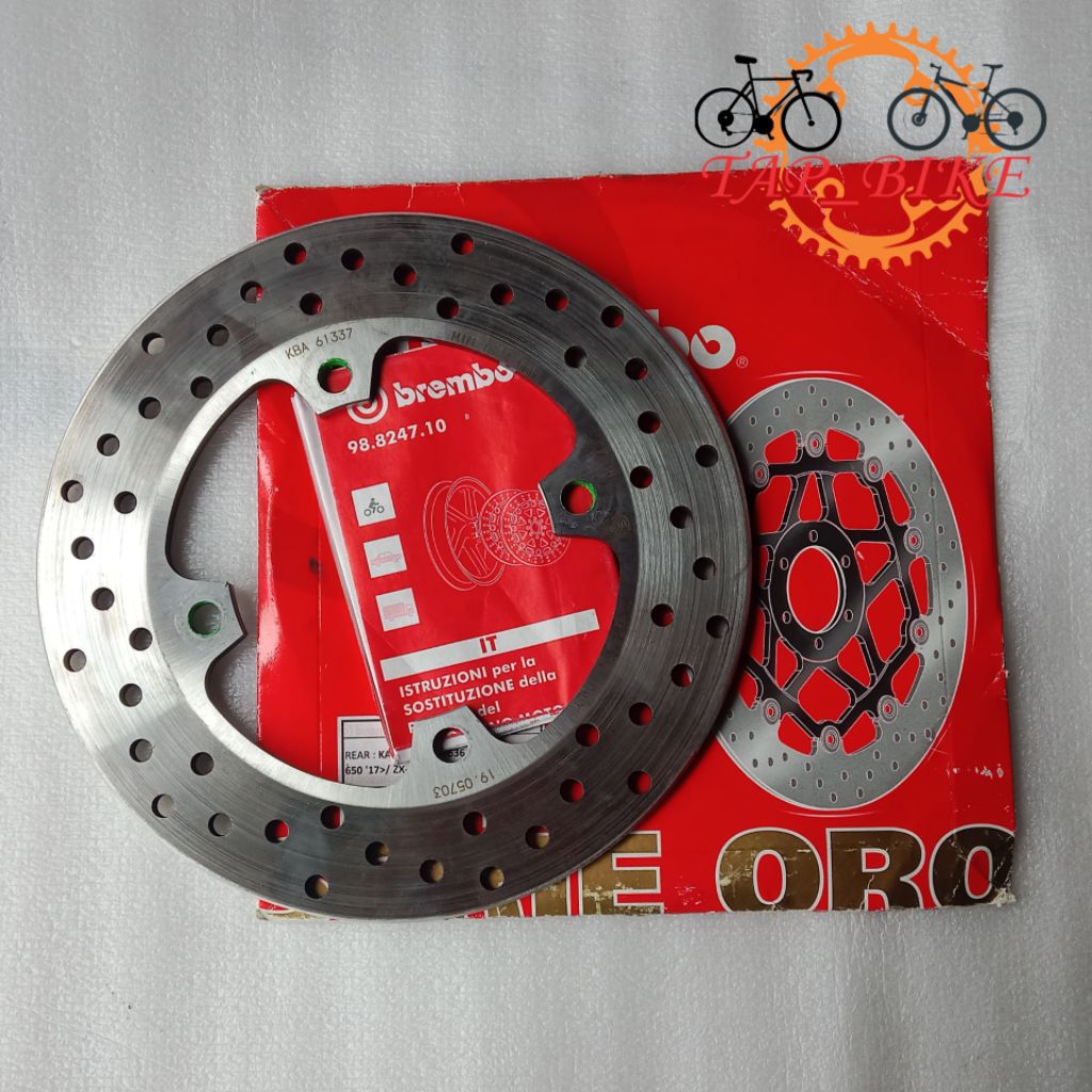 Disc Brake Motor Brembo Serie ORO 220 mm - Rotor Motorsport ZX6R ZX636